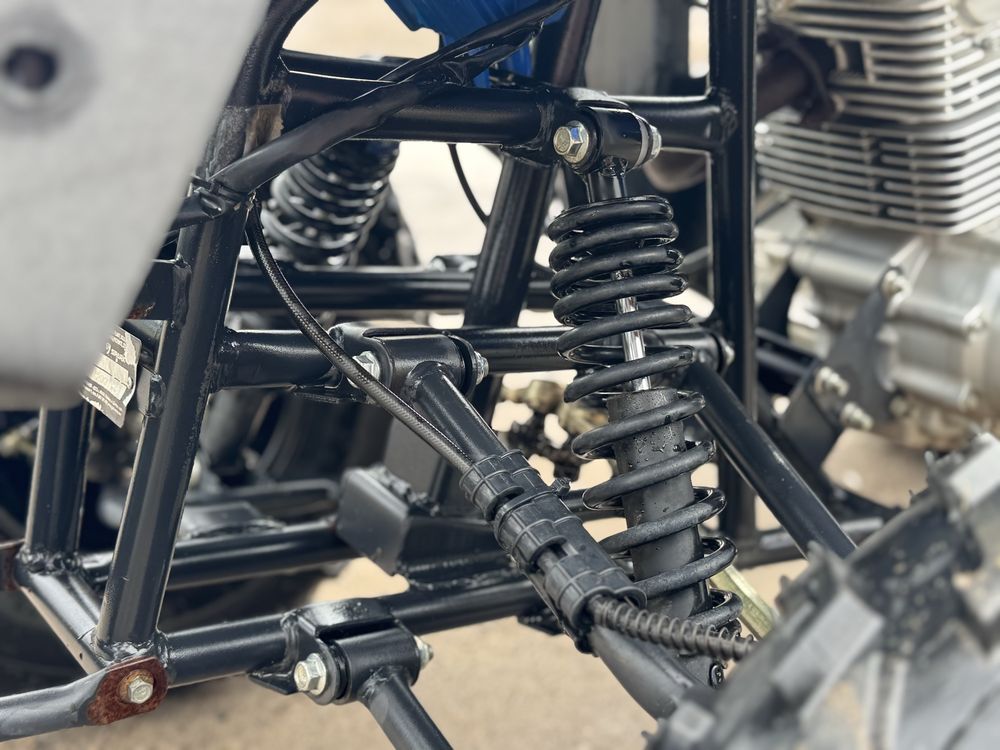 квадроцикл spark sp250-4 на повному ходу