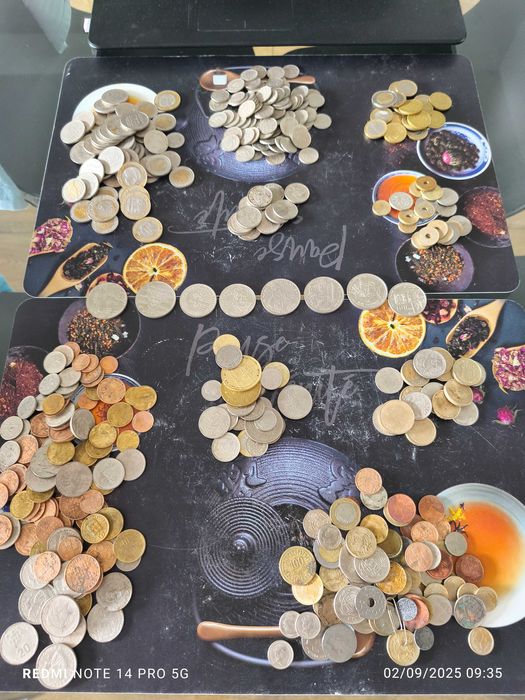 Coleção de moedas