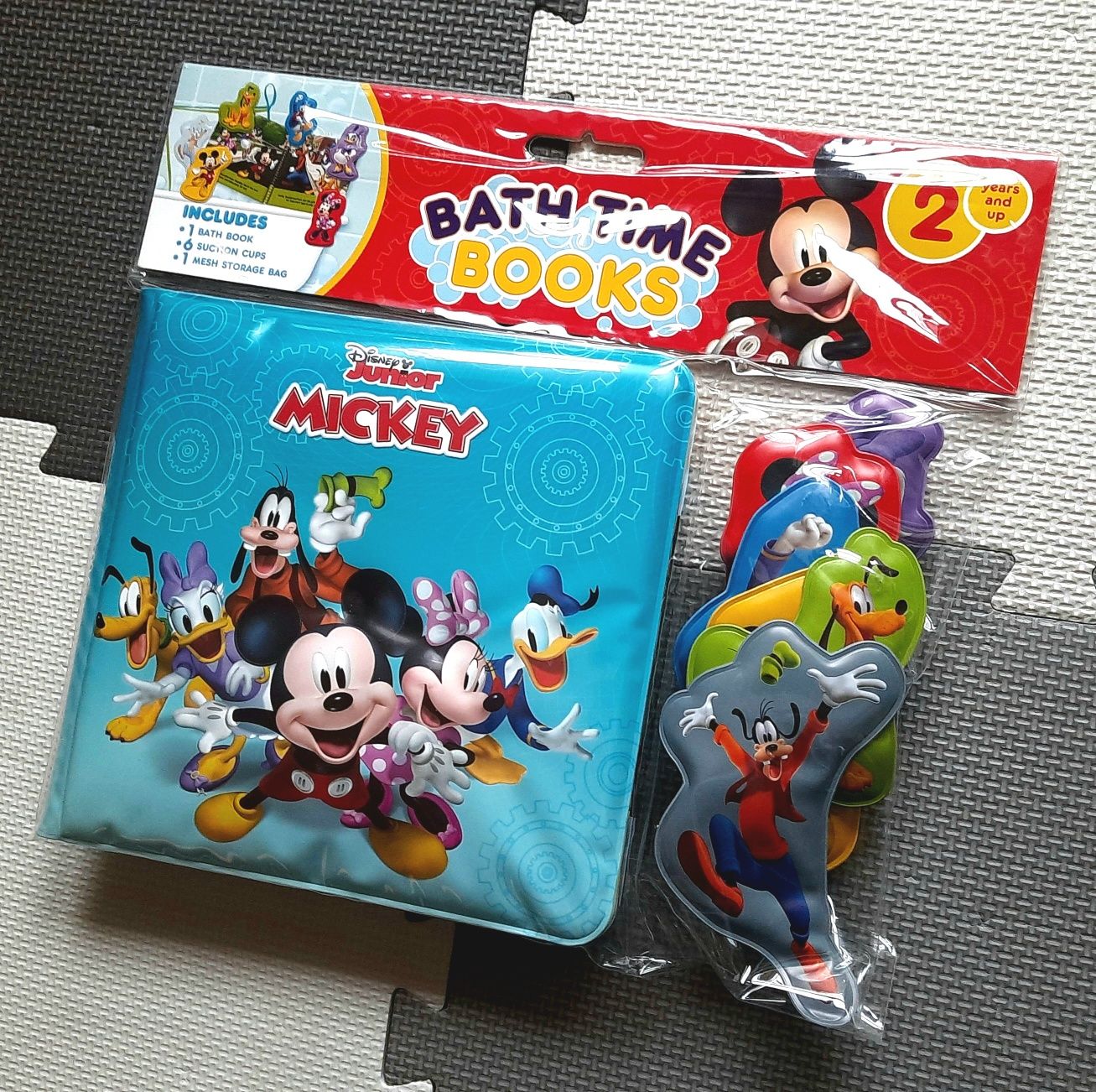 Disney Junior Mickey Bath Time Books książeczka kąpielowa po angielsku