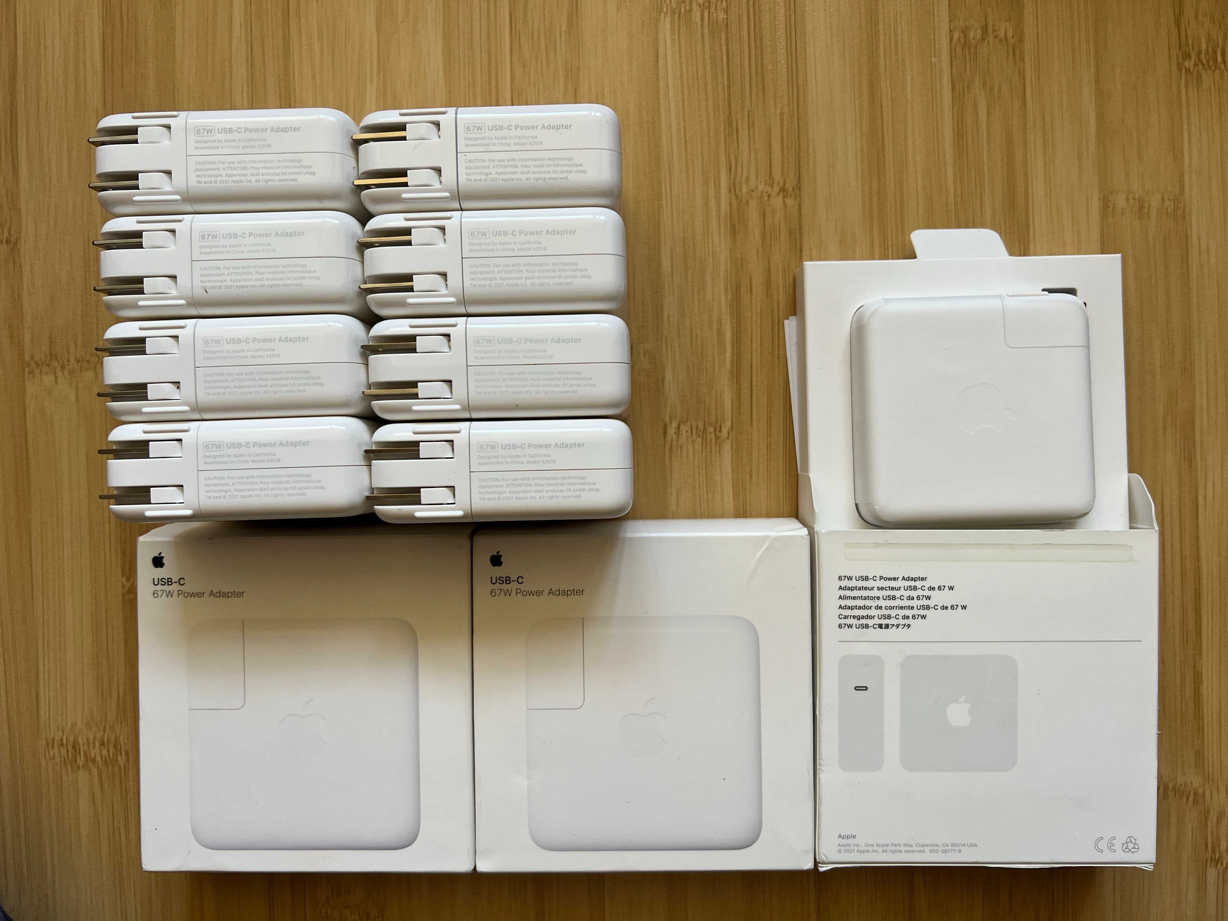 Блок живлення Apple 67W A2518 MKU63, Magsafe 3 A2363 MLYV3ZM