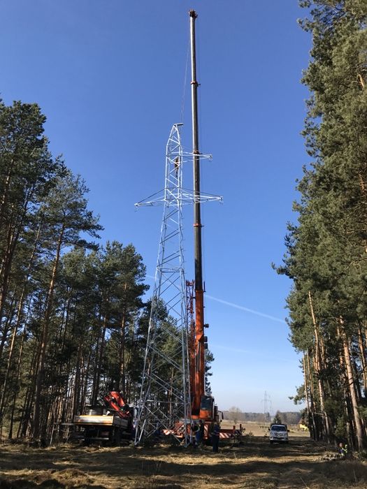 Podnośnik koszowy, dźwig do 50 Ton Bolesławiec,Lubań,Zgorzelec,Chojnów