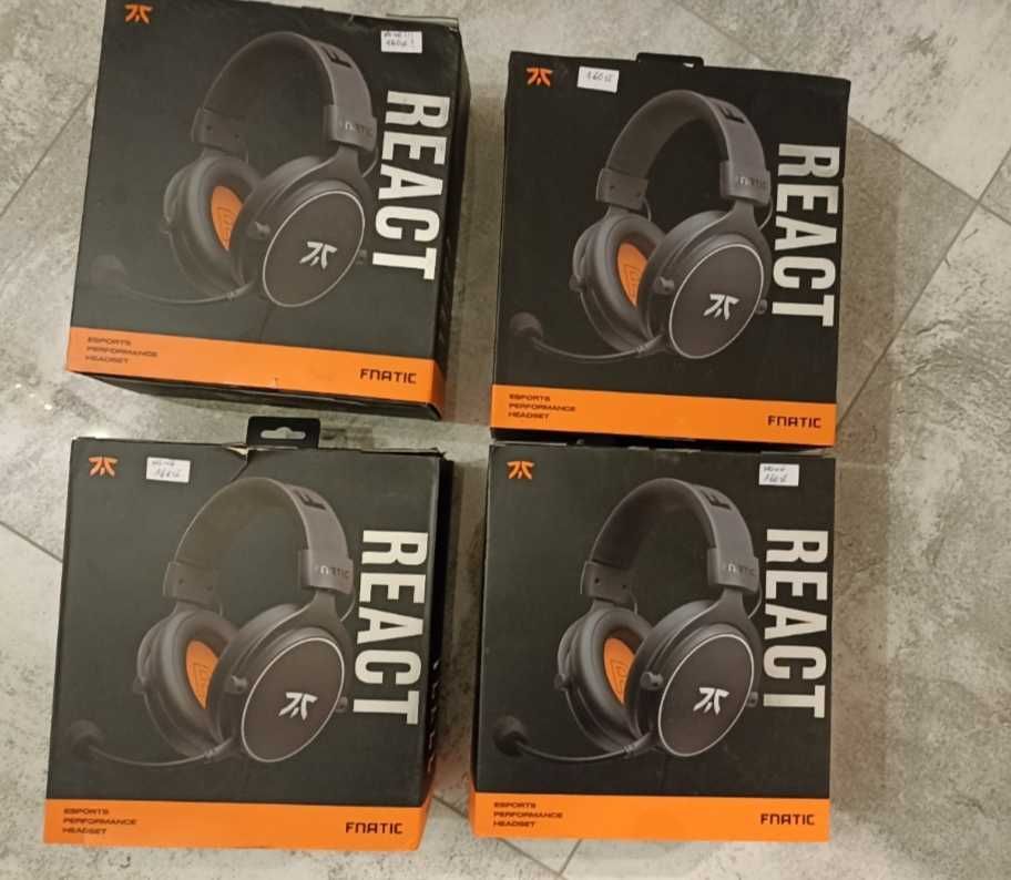 Słuchawki wokółuszne Fnatic React Esports NOWE