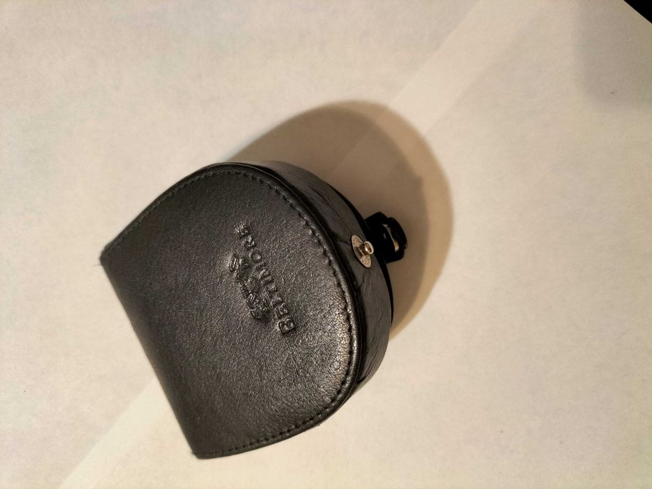 Podkówka skórzana - portfel męski skórzany