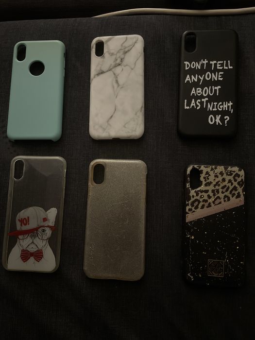 Capas telemovel  iphone Xs- 1€