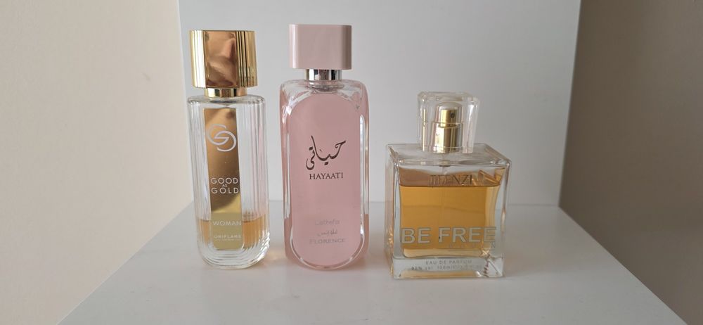 Perfumy, końcówki na testy Oriflame, Hayaati