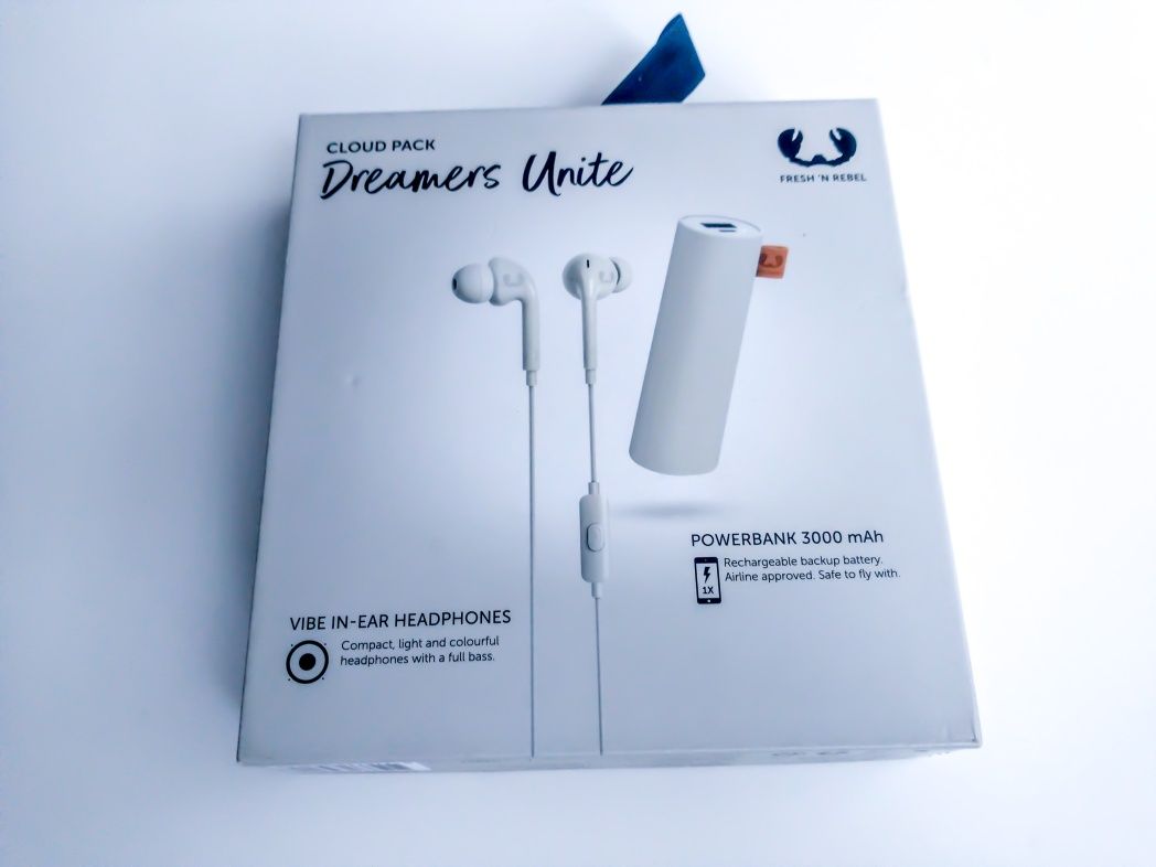 Słuchawki dokanałowe Fresh 'N Rebel "Dreamers Unite Vibe" – NOWE