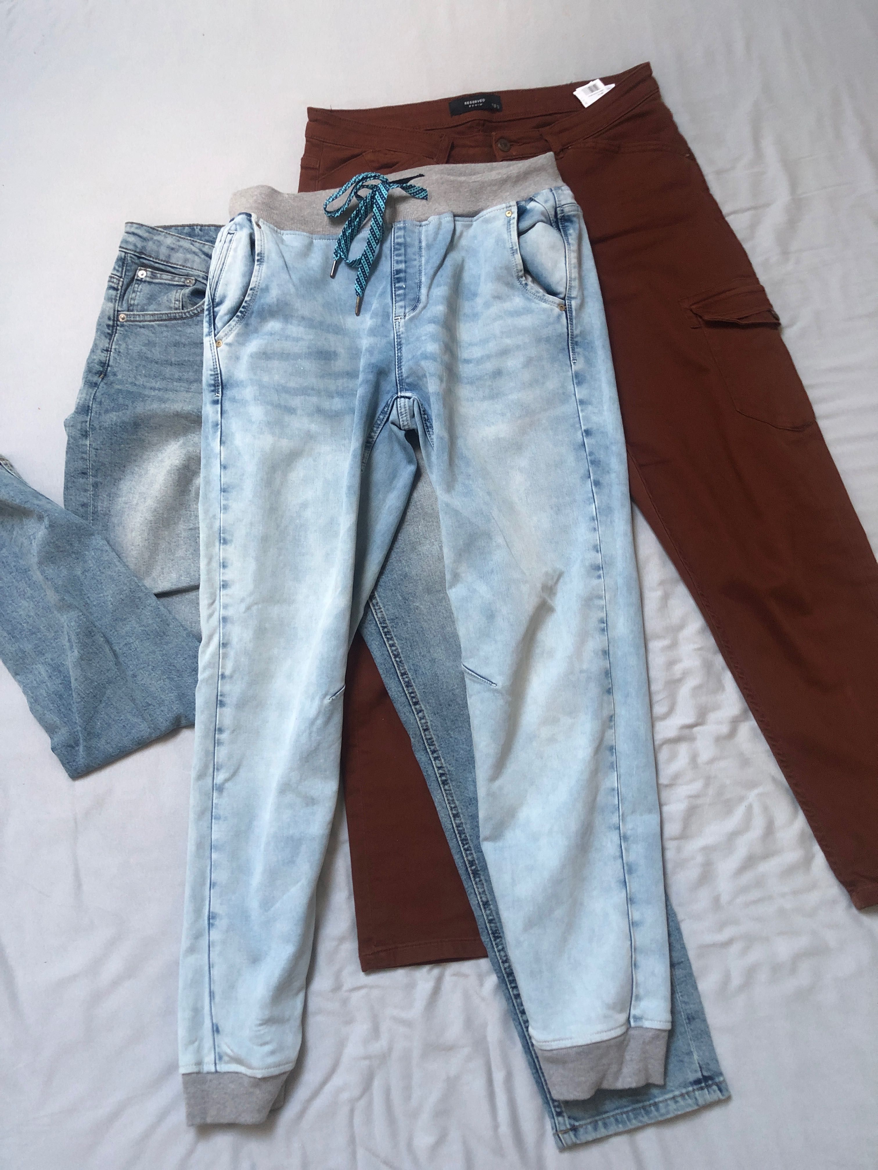 3 sztuki Spodnie reserved 40-42
