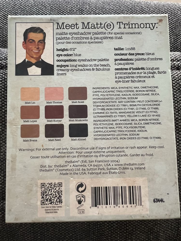 Palety cieni The Balm i Zoeva