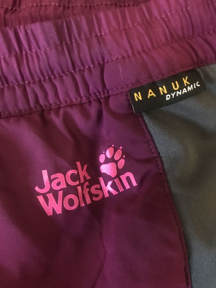 Жіночі теплі штани колір фуксія Jack Wolfskin