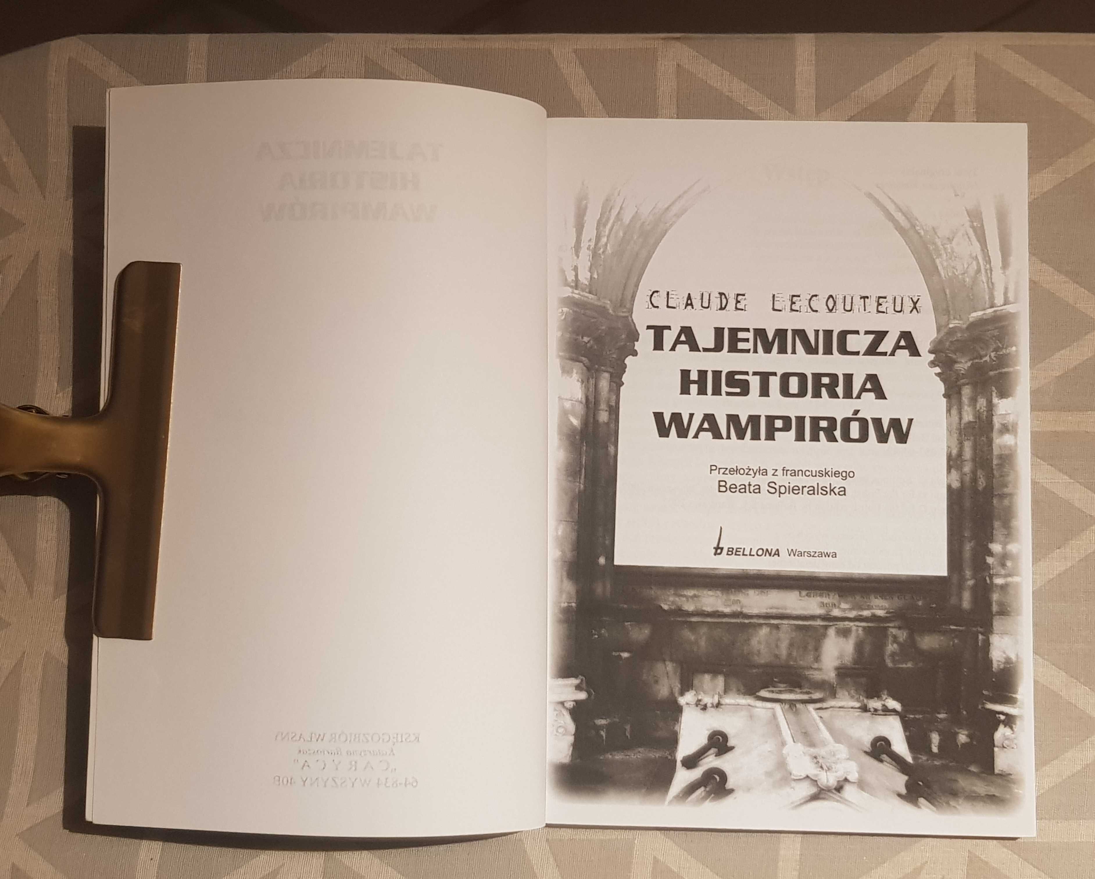 Tajemnicza historia wampirów Claude Lecouteux