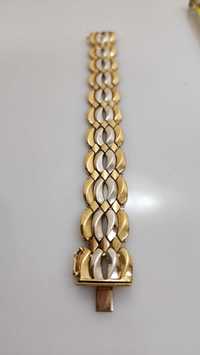 Złota bransoletka próba 585 22g biżuteria męska damska złoto