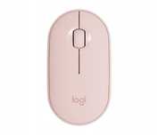 myszka bezprzewodowa logitech pebble m350 sensor optyczny różowy bt