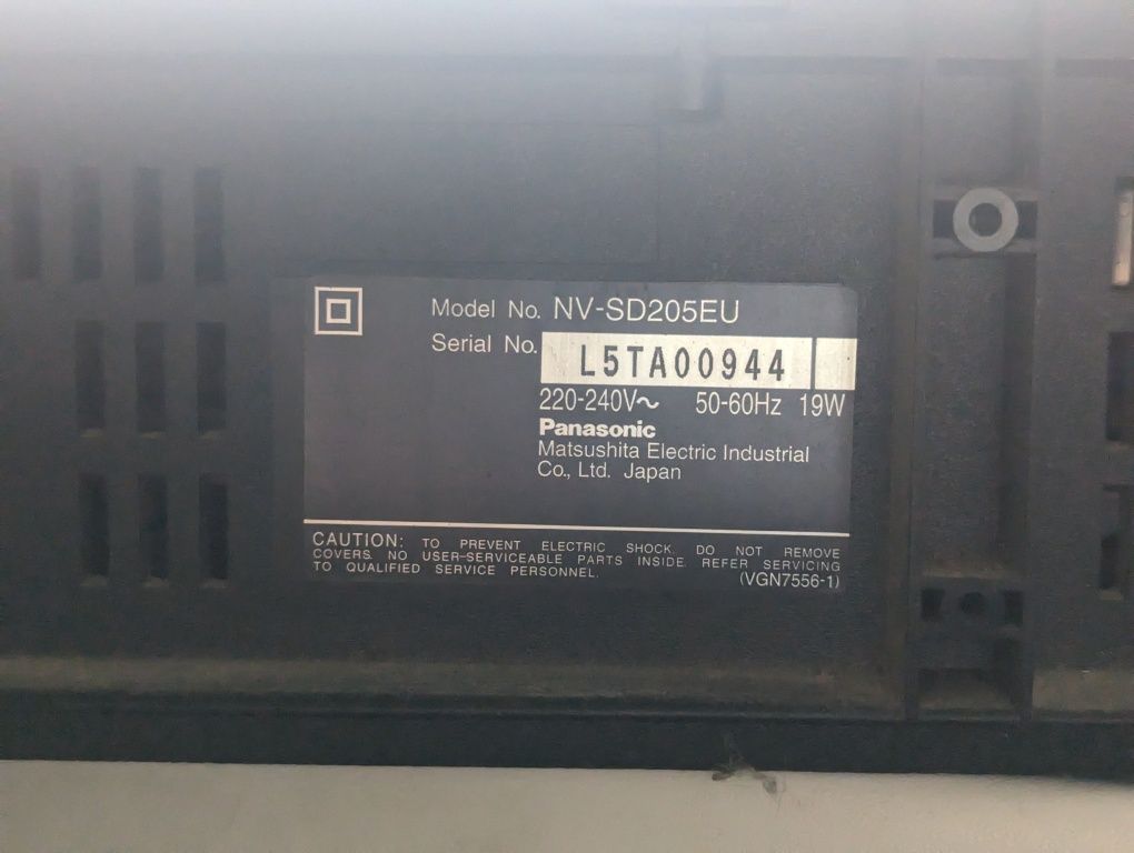 Magnetowid Panasonic Super Drive NV-SD205EU