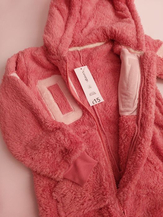 флісовий кардиган з пухнастого хутра піддьова H&M