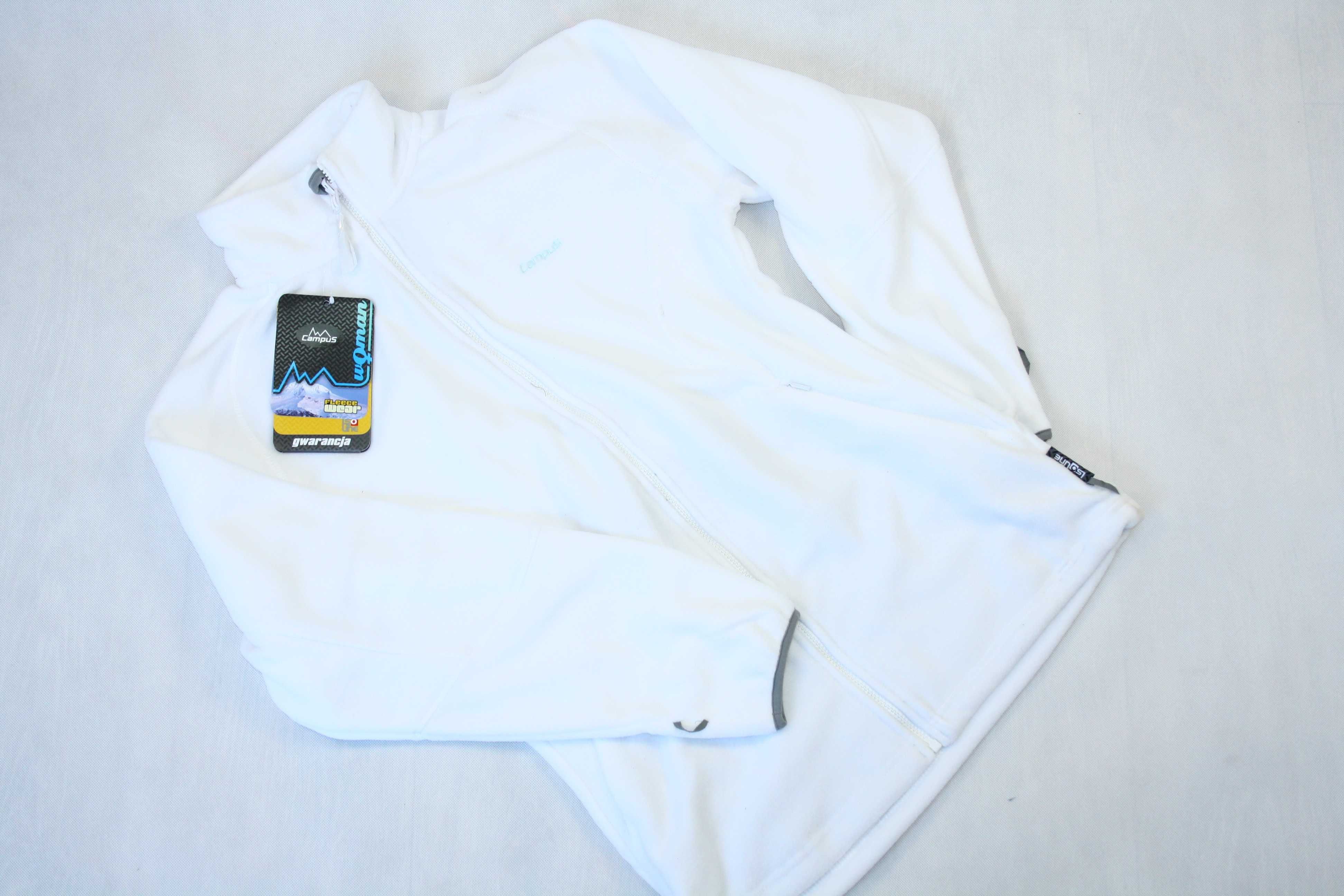 Bluza polarowa CAMPUS GLORIA biały r. XXL/44
