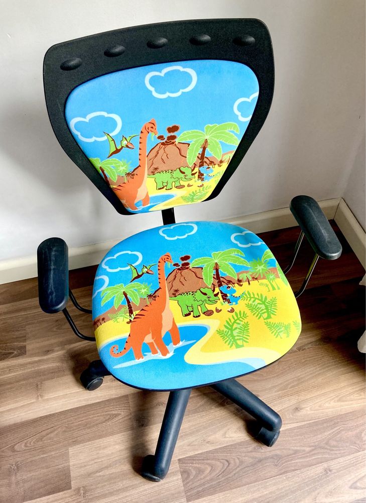 Krzesło obrotowe dla dziecka Ministyle DINOzaury Nowy Styl