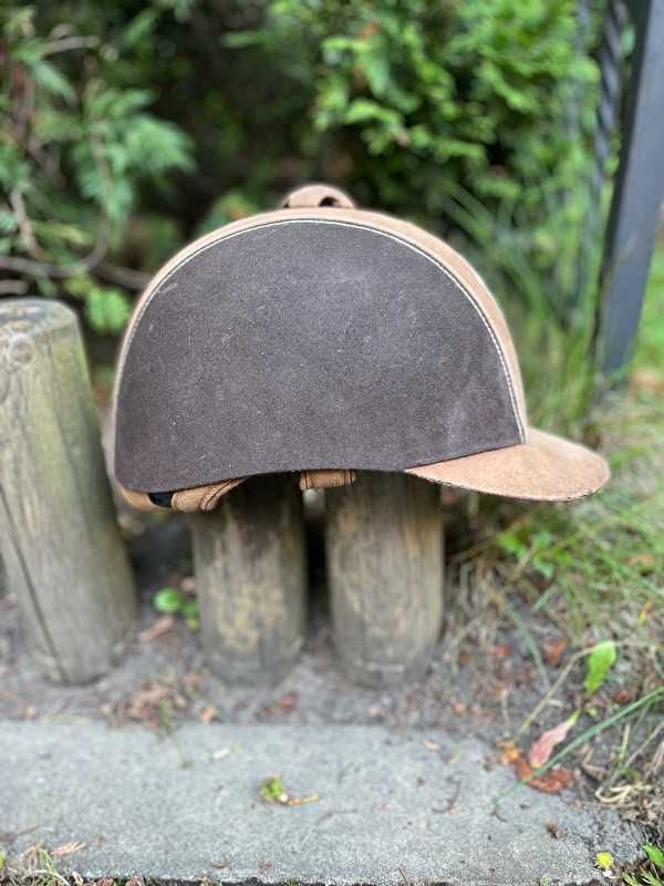 Kask York brązowy
