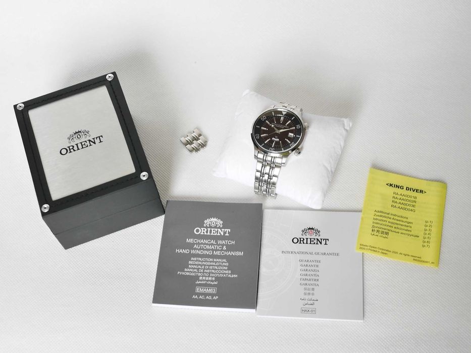 Zegarek Weekly Auto Orient King Diver  RA-AA0D02R WR200