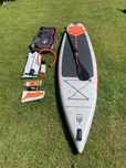 NOWA 2024r deska SUP 11.6x30x5 TOURING 25PSI SHARK wiosło CARBON 25PSI