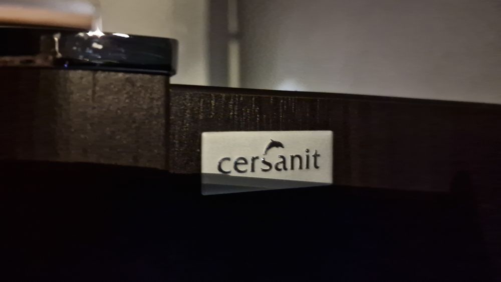 Szafka łazienkowa słupek. Cersanit Iryda. Wenge.