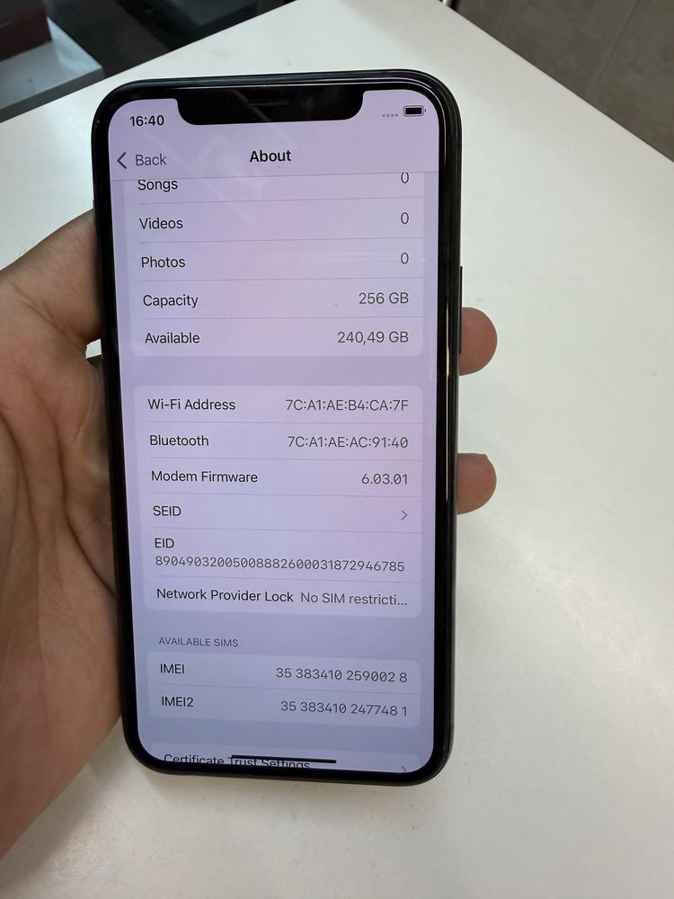 Iphone 11 pro 256gb 100%