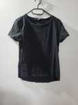 T-shirt basic Czarny rozmiar XS