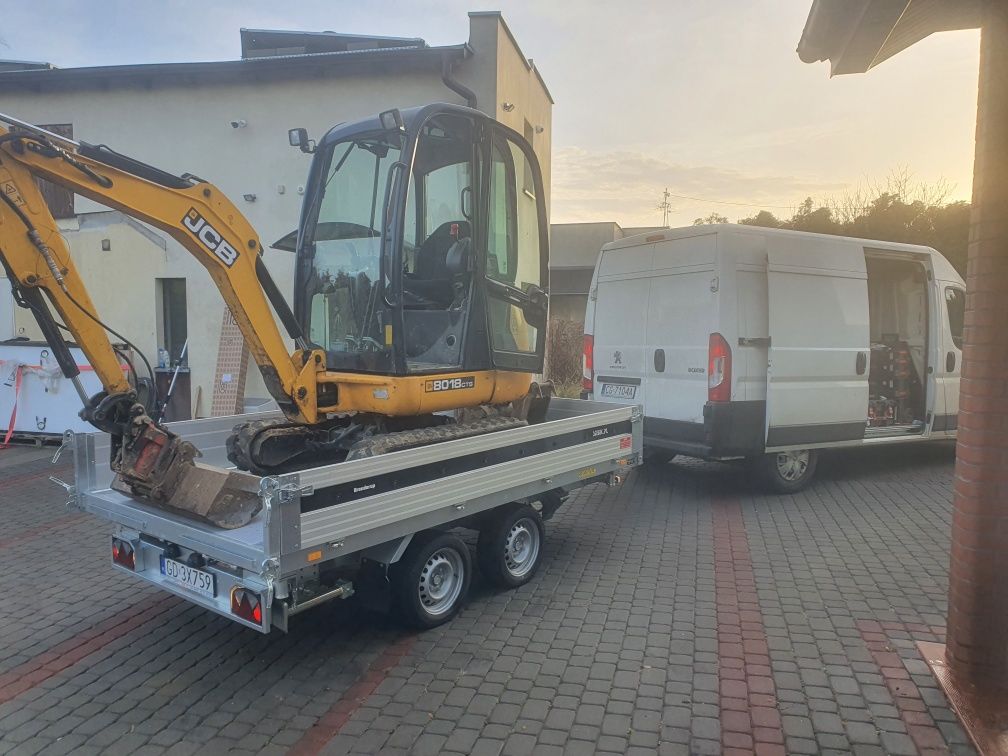 Usługi minikoparka i wywrotka