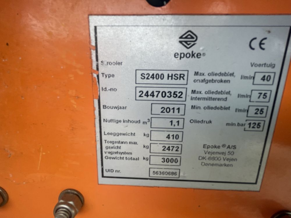 Piaskarka Solarka Epoke mała taśma 1,1m3 schmidt ocynk unimog nido