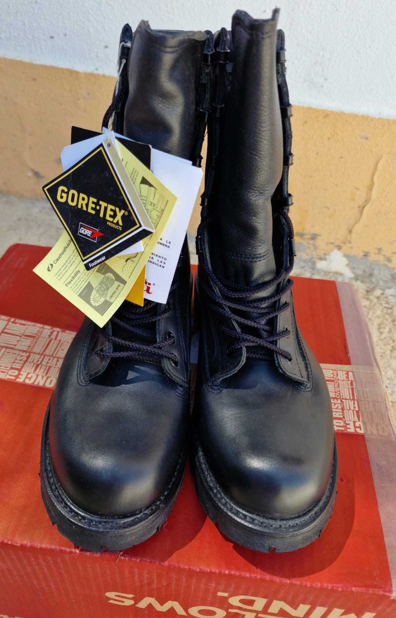 botas goretex iturri em pele couro militares exército tacticas