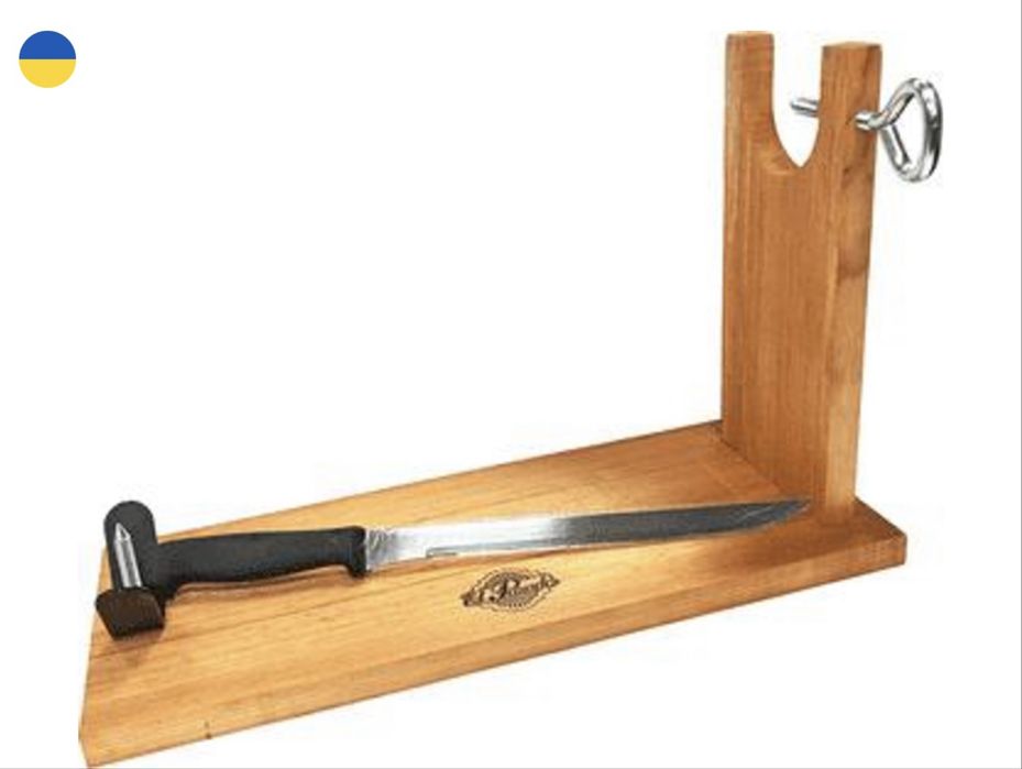 Хамон набір подарунковий . Підставка і ніж в наборі