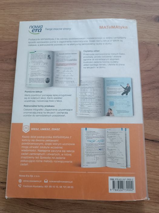 Matematyka 2 podręcznik zakres podstawowy i rozszerzony