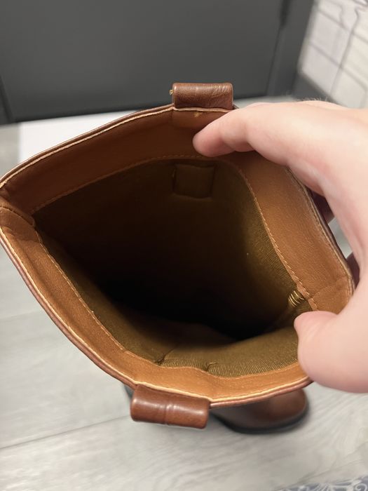 Сапоги высокие зимние женские коричневые Ideal Shoes каблук ботфорты