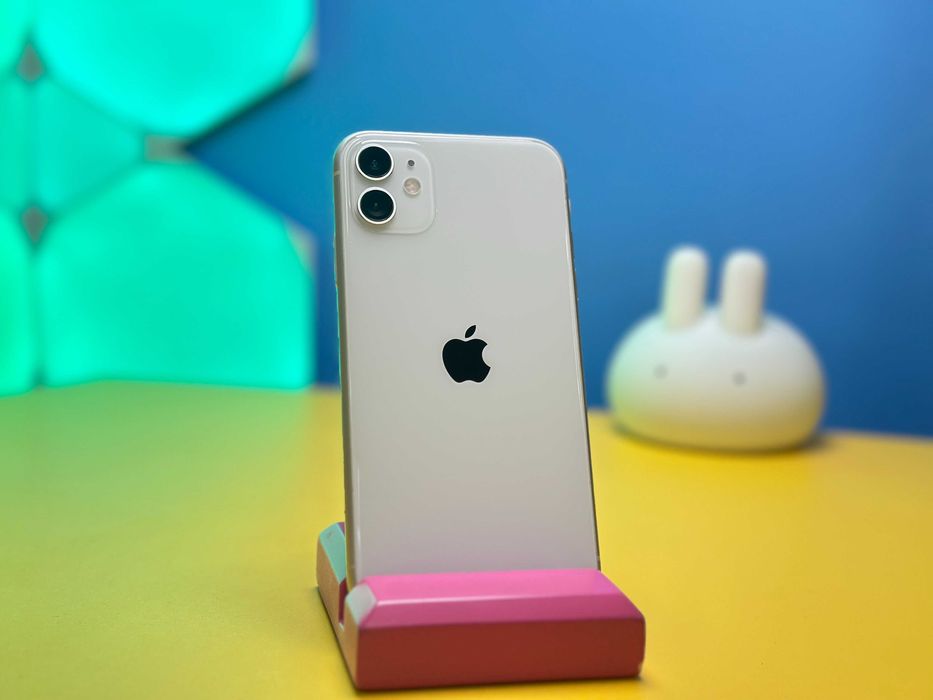 Смартфон Apple iPhone 11 128GB White (142927) Б/У З ГАРАНТІЄЮ