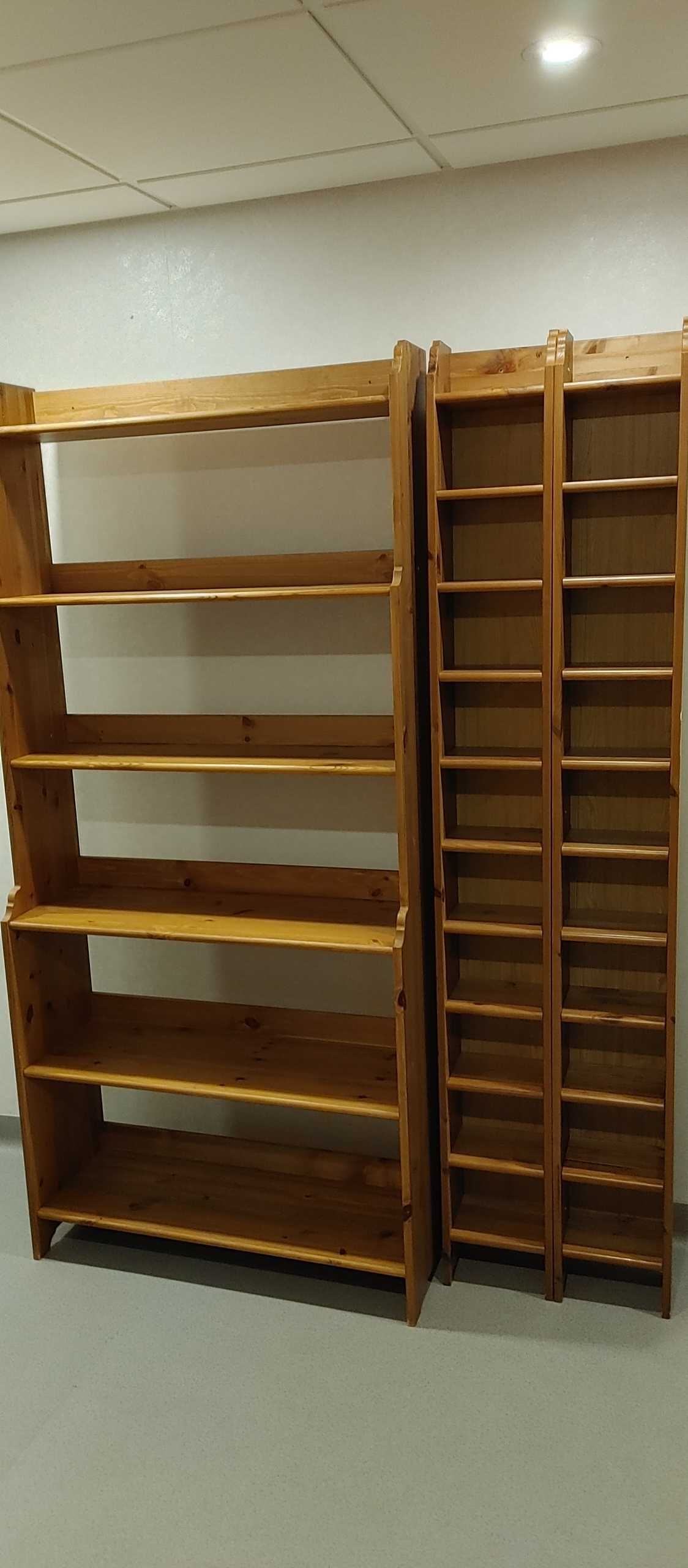 polki IKEA LEKSVIK-drewno-regal -szafka HEMNES wisząca