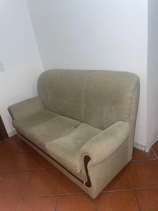 Sofá usado - 3 lugares