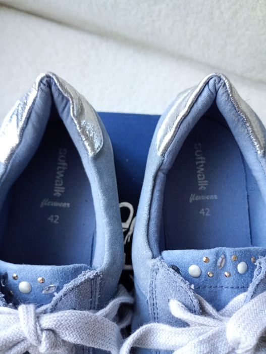 Sneakersy Softwalk skóra j.nowe