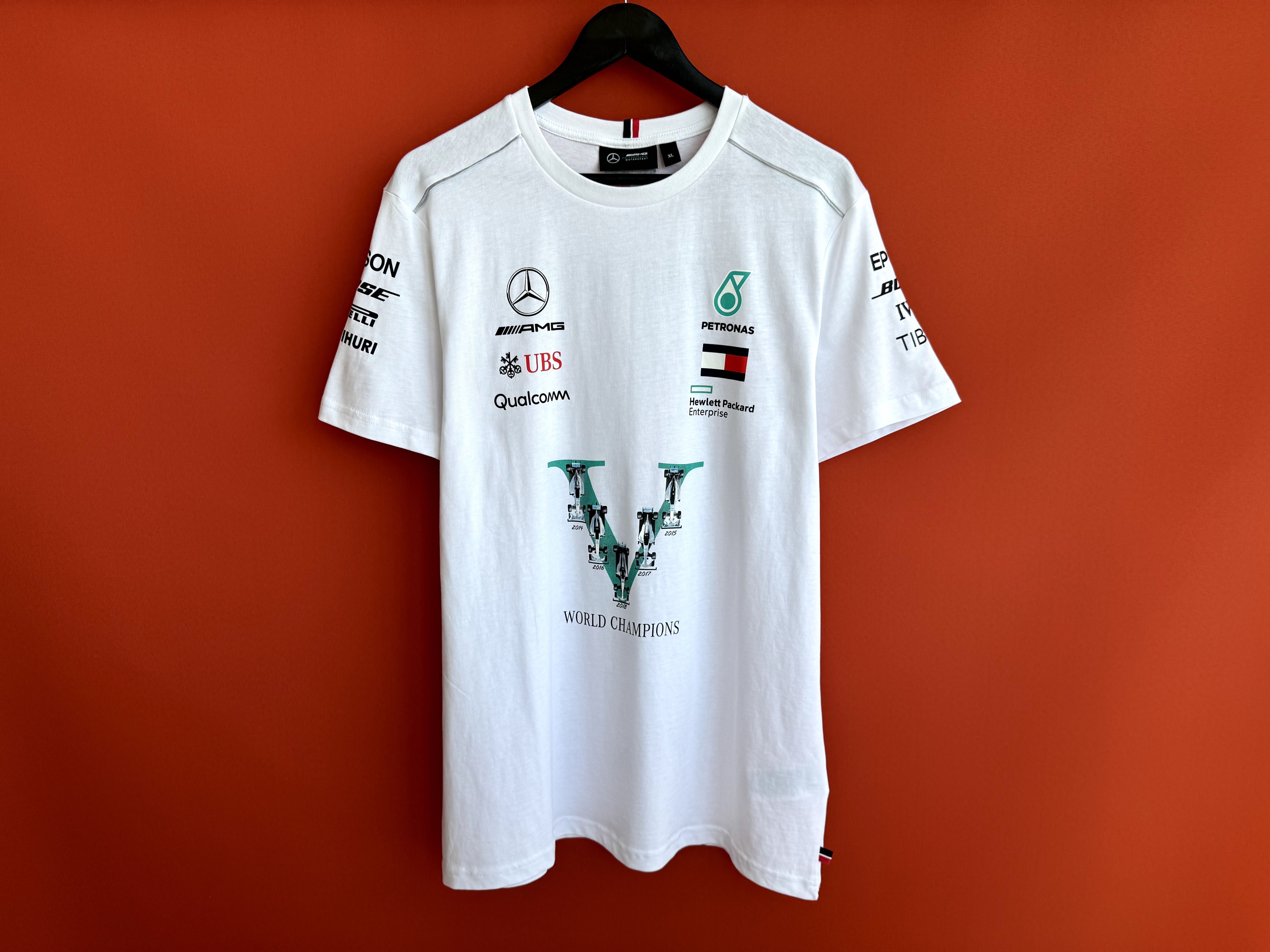 Mercedes AMG Petronas Motorsport Merch мужская футболка мерч размер XL