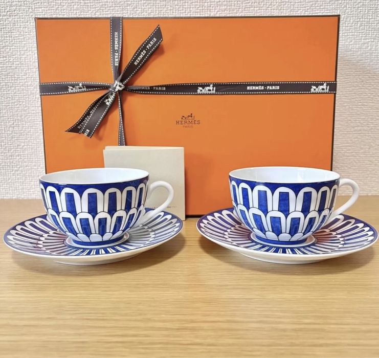 Набір Hermes до чаю / кави фарфоровий посуд