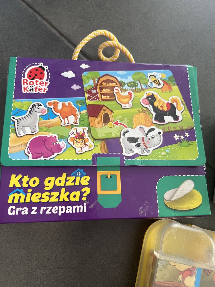 Klocki  puzzle gra dla dzieci