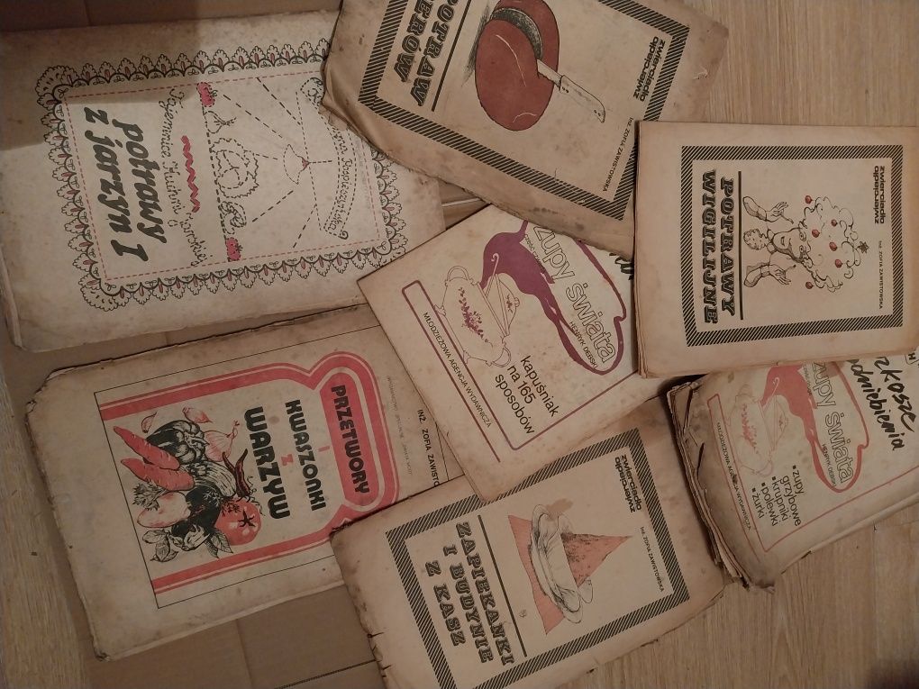 Gazety przepisy kulinarne z czasów prl-u