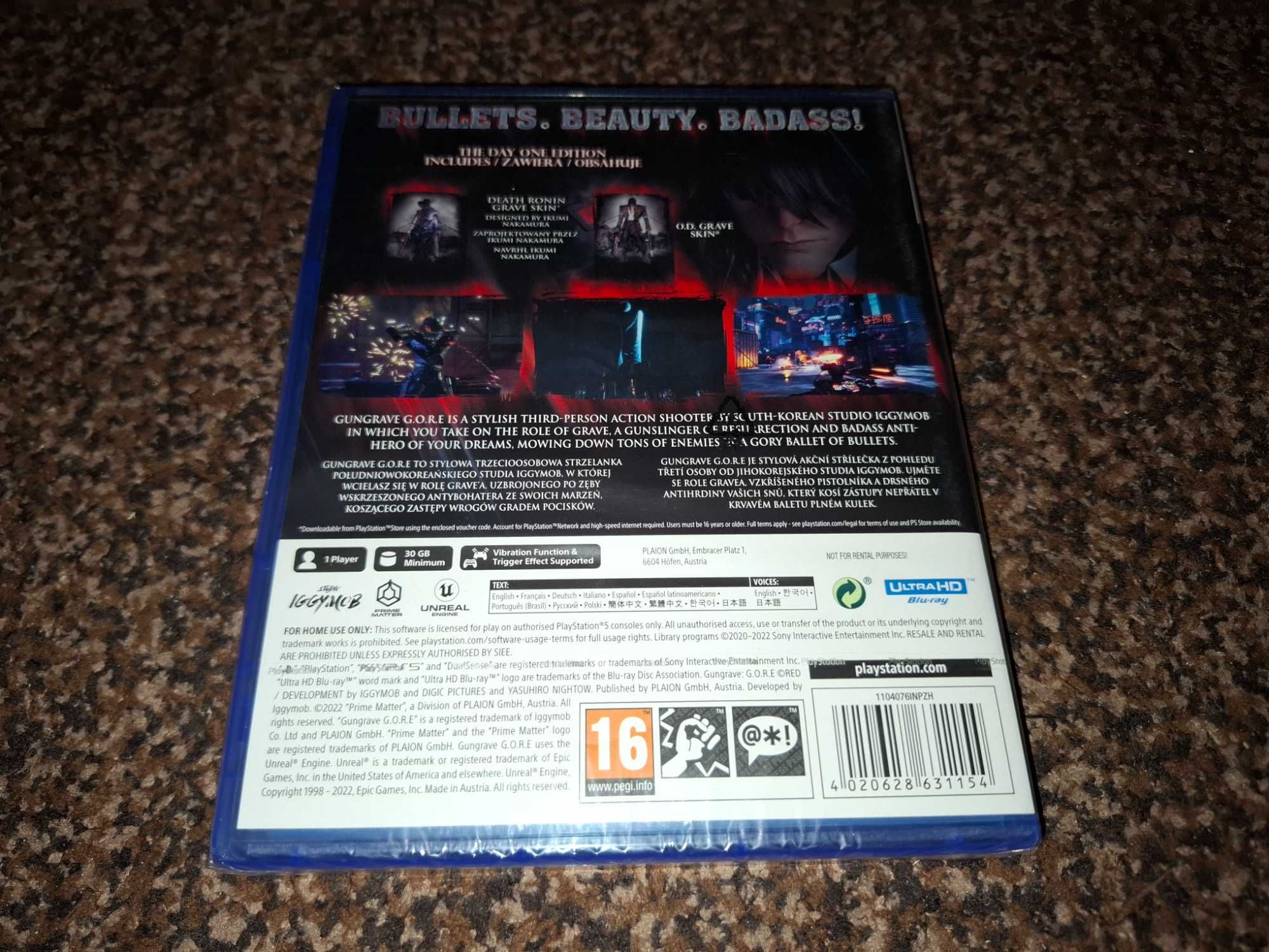Gungrave G.O.R.E. PL [Nowa] Sony PS5
