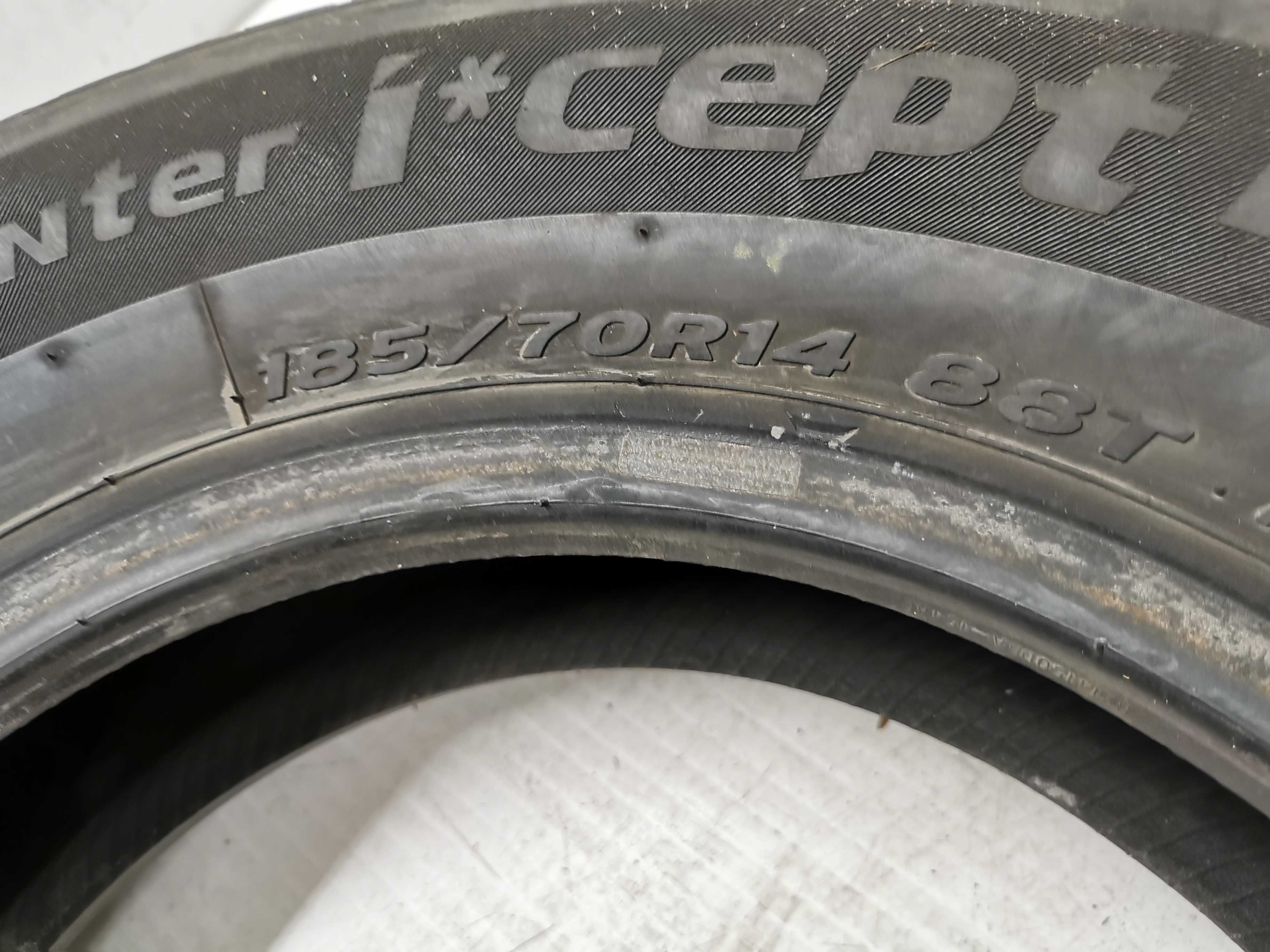 Hankook Winter I'cept RS2 185/70r14 88T 6,1mm 2019r N0742