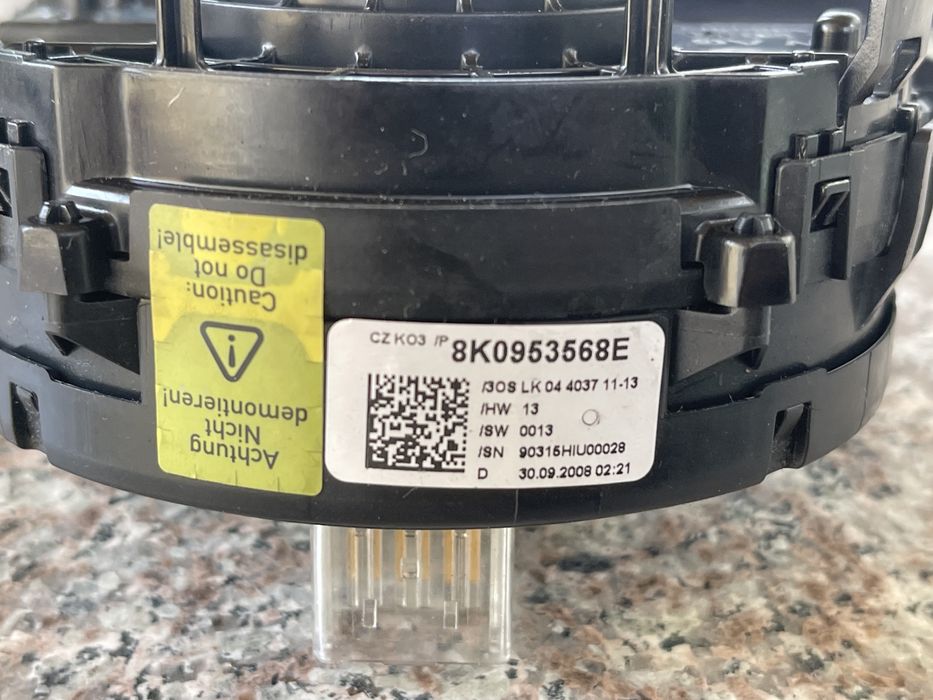 шлейф для керма на audi a4-5 b8