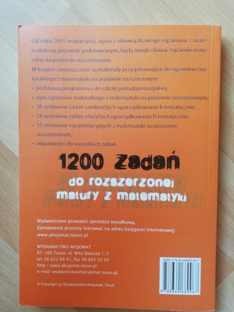 Testy maturalne matematyka poziom rozszerzony. Aksjomat