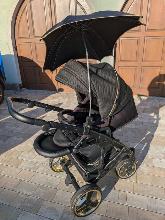 Wózek 4w1 junama diamond z fotelikem cybex