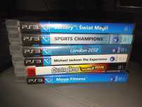 Zestaw 6 gier  na PS 3
