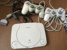 Sony PlayStation 1 Полный Комплект,чипированная