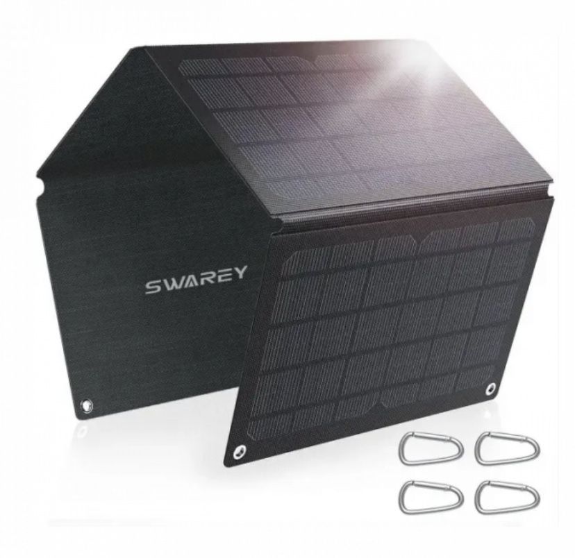 портативна Сонячна панель SWAREY  IP67 30W 2xUSB