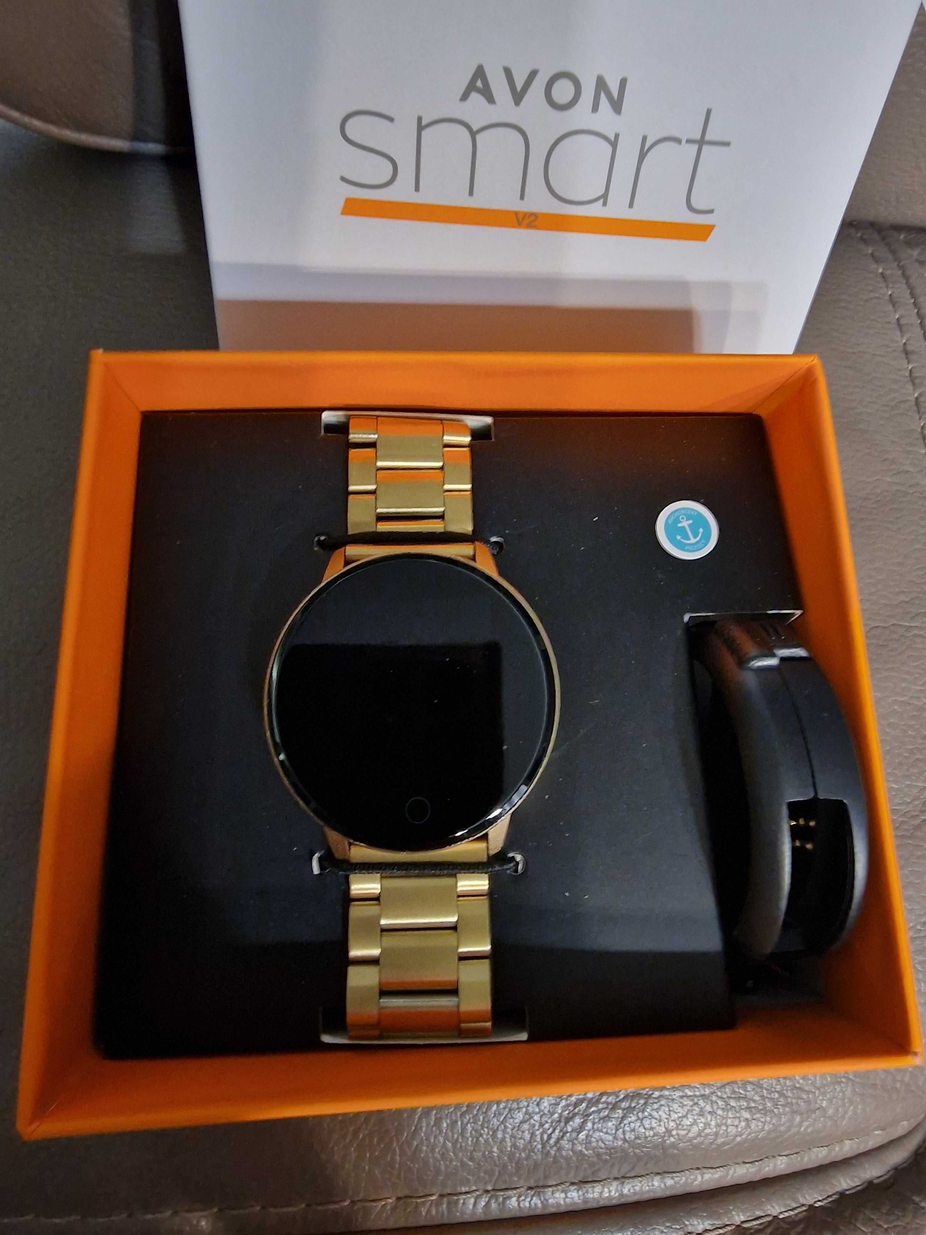 Avon smartwatch zia złota bransoleta platerowane złoto
