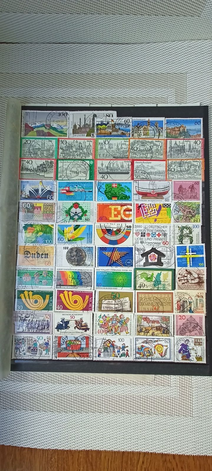Znaczki pocztowe z dawnego DDR - stemplowane - mix.